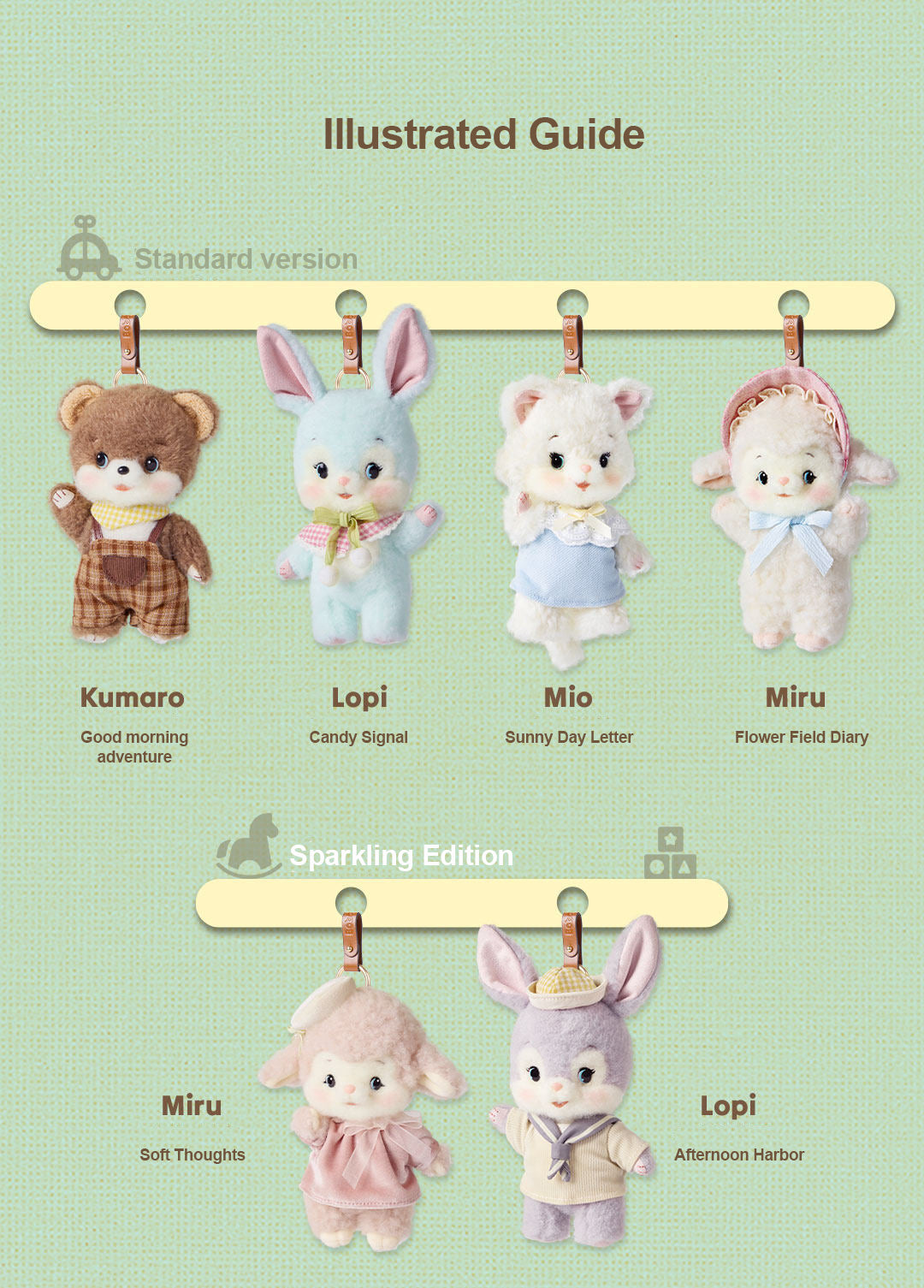Bobo Nuts | Cocotto Plush Toy Bag Charm