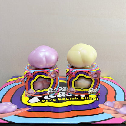 NeeDoh Cloud Pleaser Cloud Shaped Fidget Toy, Squishy Stress Relief Squeeze Ball