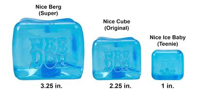 Needoh style Nice Ice Baby Shaped squishy toy