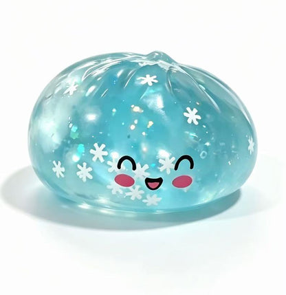 Mystery Dumpling Polar Bear Edition | RMS Crazy Fun Squishy Fidget Toy Blind Pack