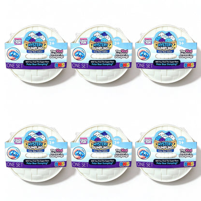 Mystery Dumpling Polar Bear Edition | RMS Crazy Fun Squishy Fidget Toy Blind Pack