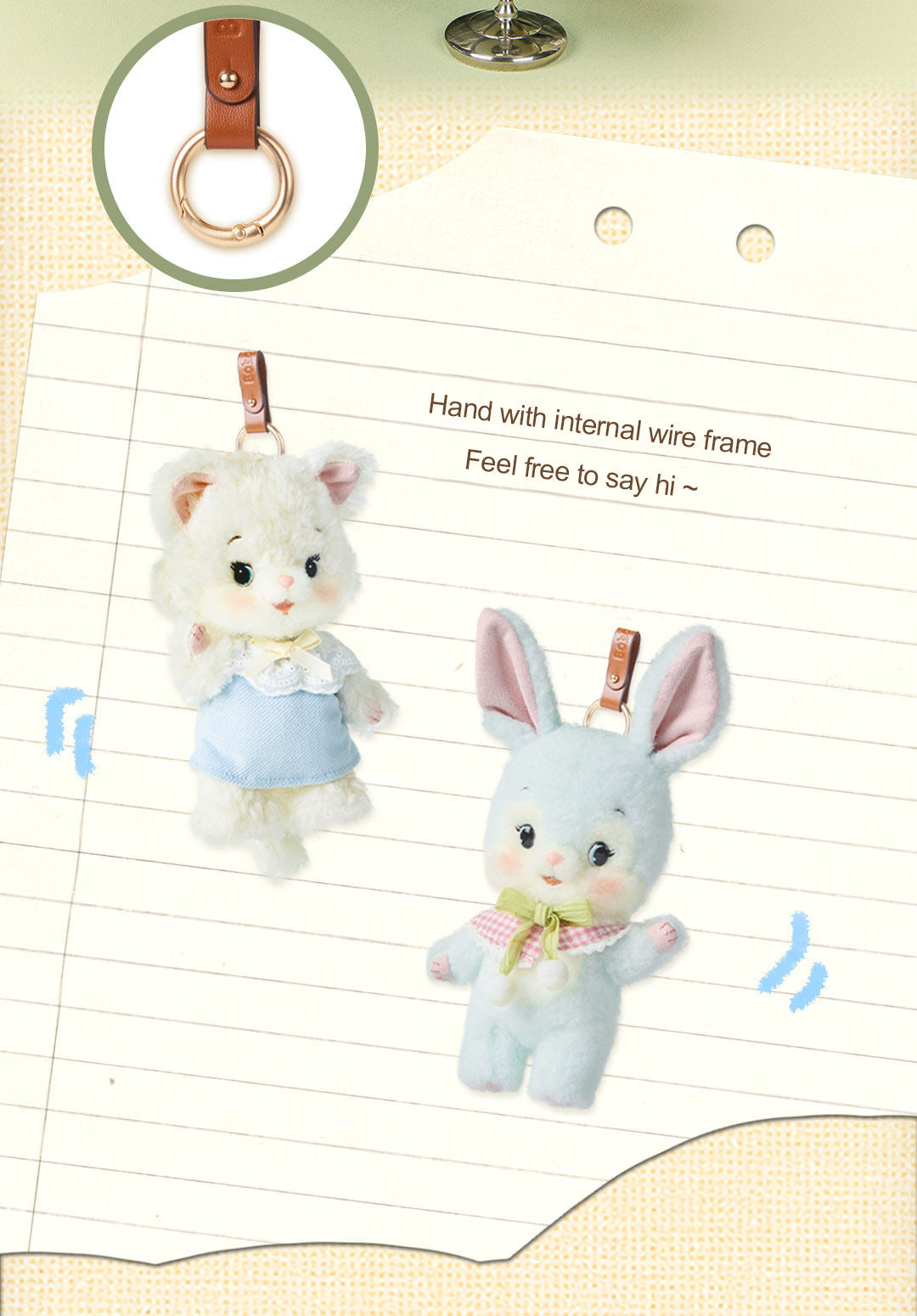Bobo Nuts | Cocotto Plush Toy Bag Charm