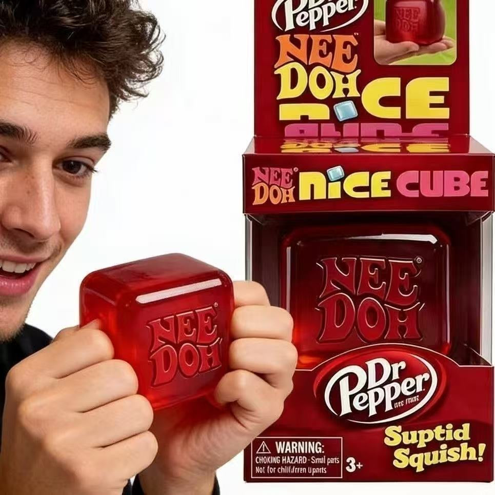 Needo cube-style maltose ice rebound stress relief squishy toy