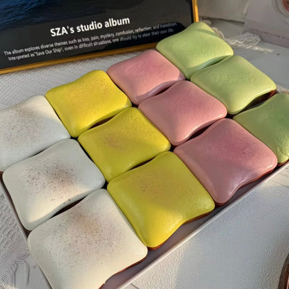 Squishy Toast Slow-Rise Stress Reliever – Realistic Desk Decor