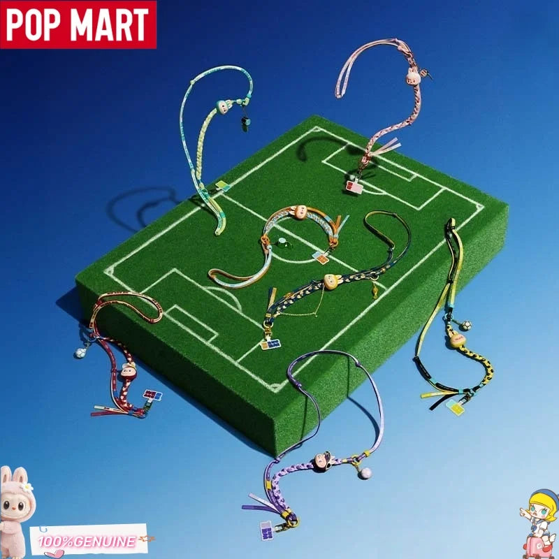 POPMART The Monsters × FIFA Series Long Lanyard Blind Box | Official Labubu Pendant 2026 World Cup Collectible Accessory & Fan Gift
