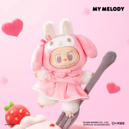 Labubu THE MONSTERS × SANRIO CHARACTERS Blind Box Cute Cartoon Decor