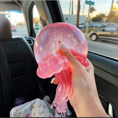 Needoh Jellyfish Squishy Fidget Toy, Stress Relief Squeeze Toy for Anxiety & Focus