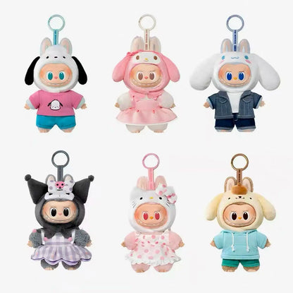 Labubu THE MONSTERS × SANRIO CHARACTERS Blind Box Cute Cartoon Decor