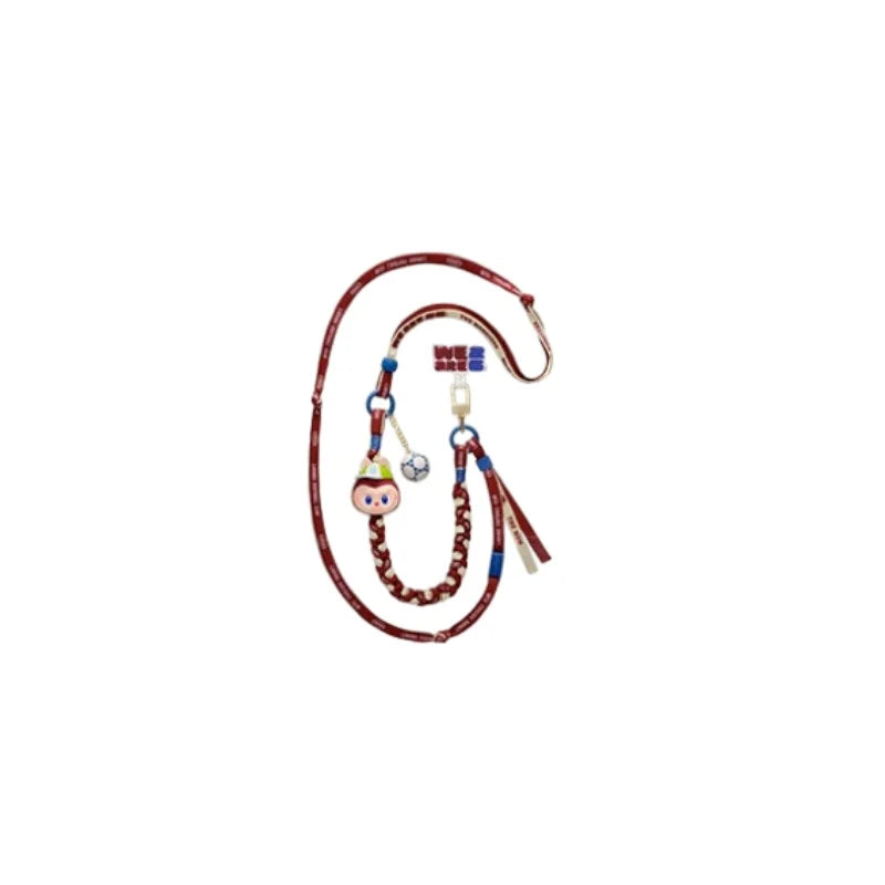 POPMART The Monsters × FIFA Series Long Lanyard Blind Box | Official Labubu Pendant 2026 World Cup Collectible Accessory & Fan Gift