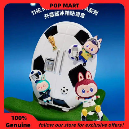 The Monsters x FIFA Labubu Bottle Opener Fridge Magnet Blind Box | Cute Home Decor Gift
