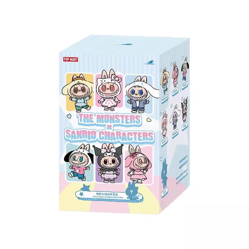 Labubu THE MONSTERS × SANRIO CHARACTERS Blind Box Cute Cartoon Decor