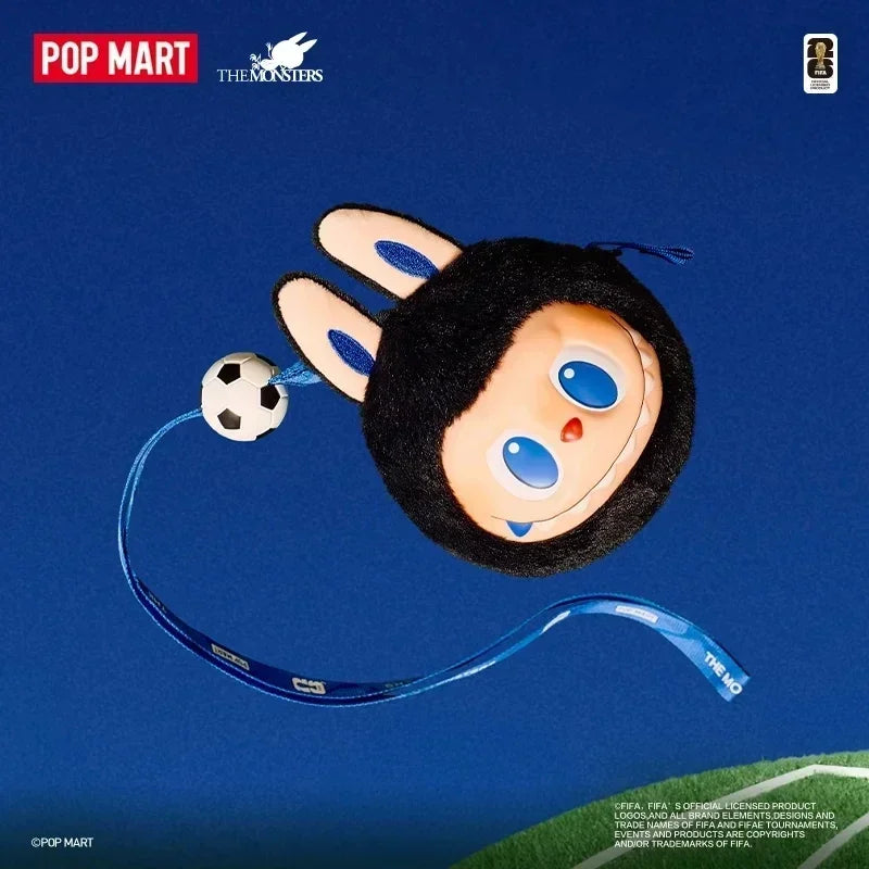 POP MART Labubu The Monsters x FIFA Series Plush Doll Pendant Blind Box | Kawaii Collectible Ornament & Home Decor