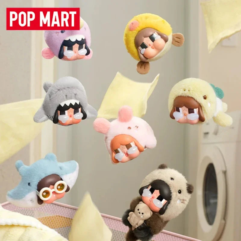 POP MART CRYBABY CRY ME AN OCEAN Series Vinyl Plush Pendant  Blind Box
