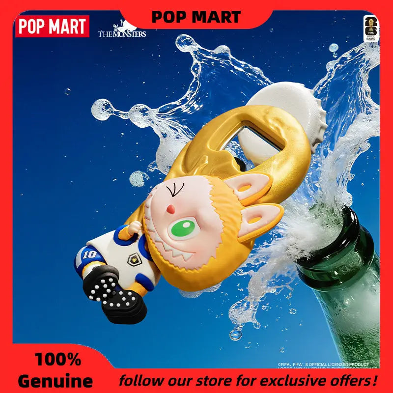 The Monsters x FIFA Labubu Bottle Opener Fridge Magnet Blind Box | Cute Home Decor Gift