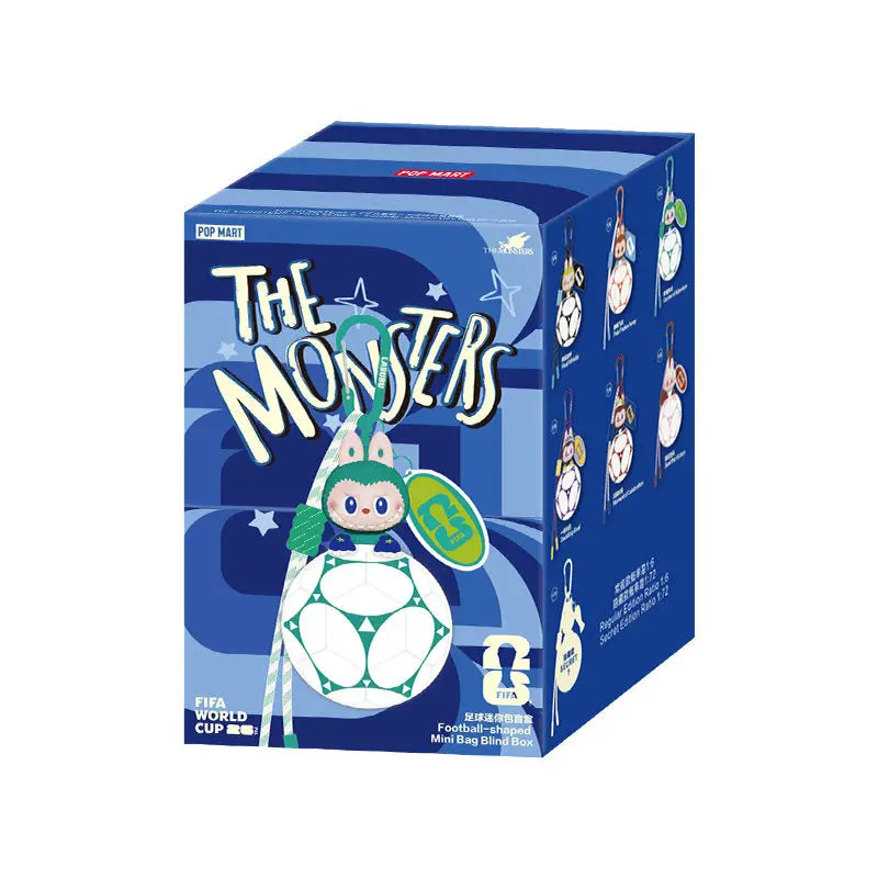 NEW Pop Mart Labubu The Monsters x FIFA Series Football Mini Bag Blind Box | Collectible Pendant Toy for Soccer Fans
