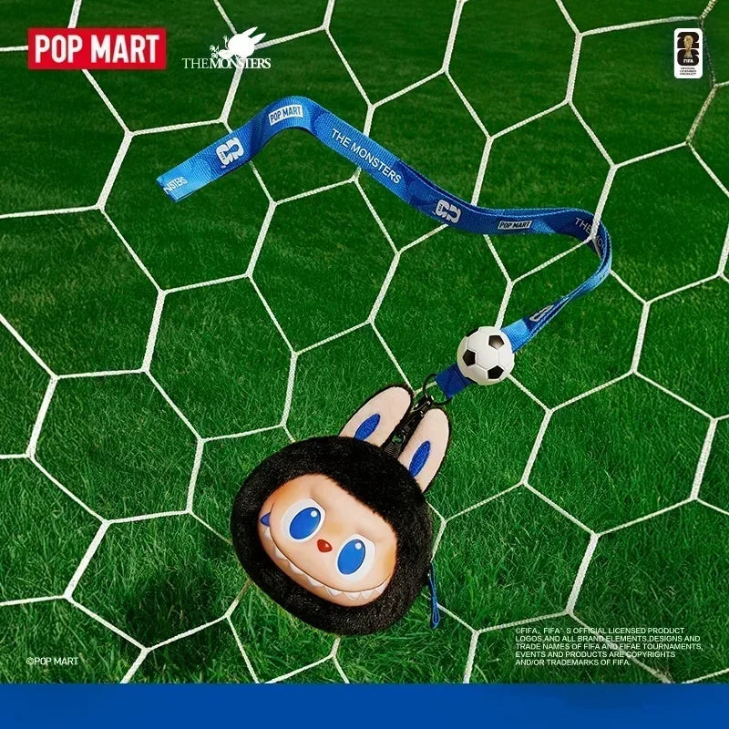 POP MART Labubu The Monsters x FIFA Series Plush Doll Pendant Blind Box | Kawaii Collectible Ornament & Home Decor