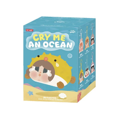 POP MART CRYBABY CRY ME AN OCEAN Series Vinyl Plush Pendant  Blind Box
