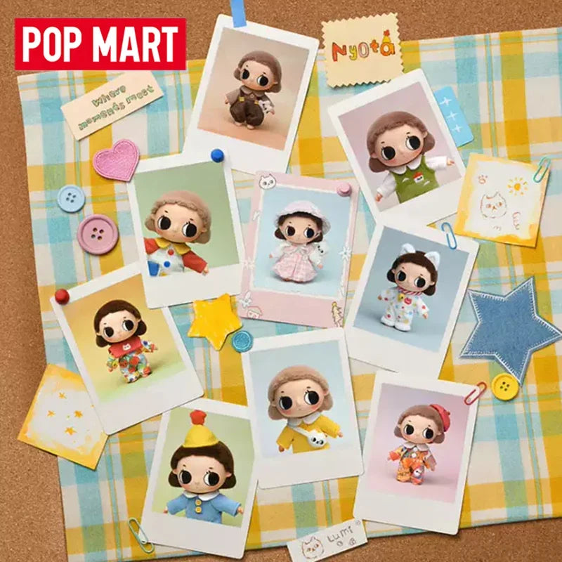 POP MART Nyota Where Moments Meet Series Plush Pendant Blind Box
