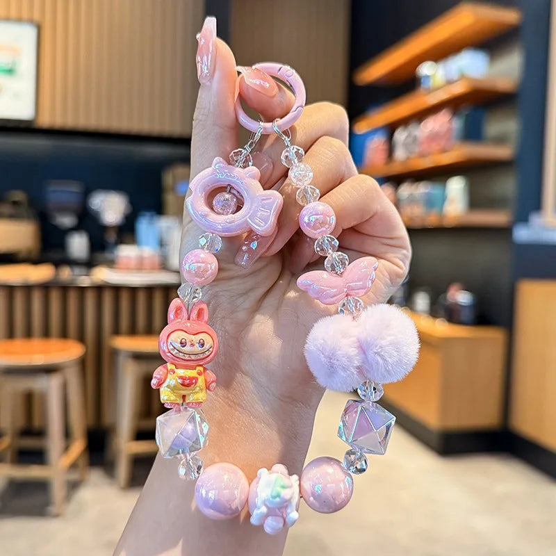 Labubu Charm Keychain