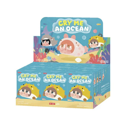 POP MART CRYBABY CRY ME AN OCEAN Series Vinyl Plush Pendant  Blind Box