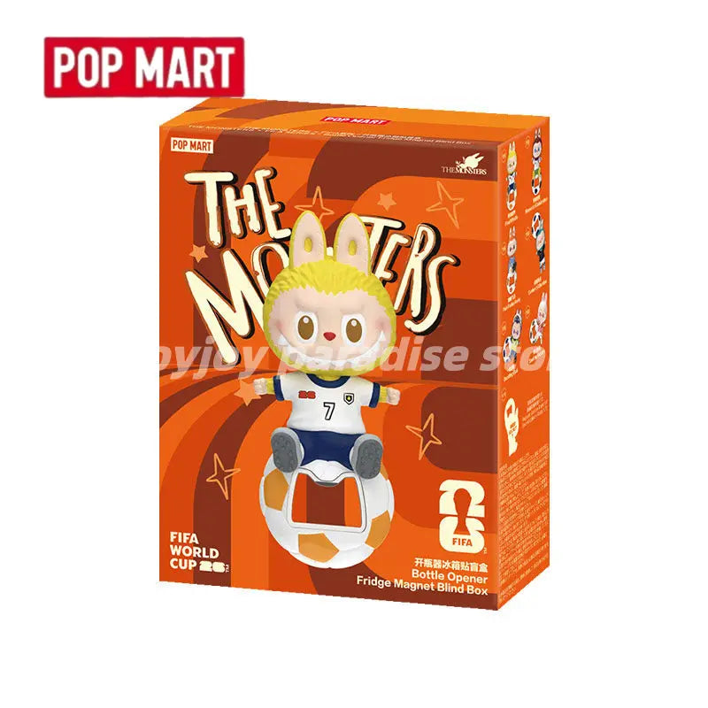 The Monsters x FIFA Labubu Bottle Opener Fridge Magnet Blind Box | Cute Home Decor Gift