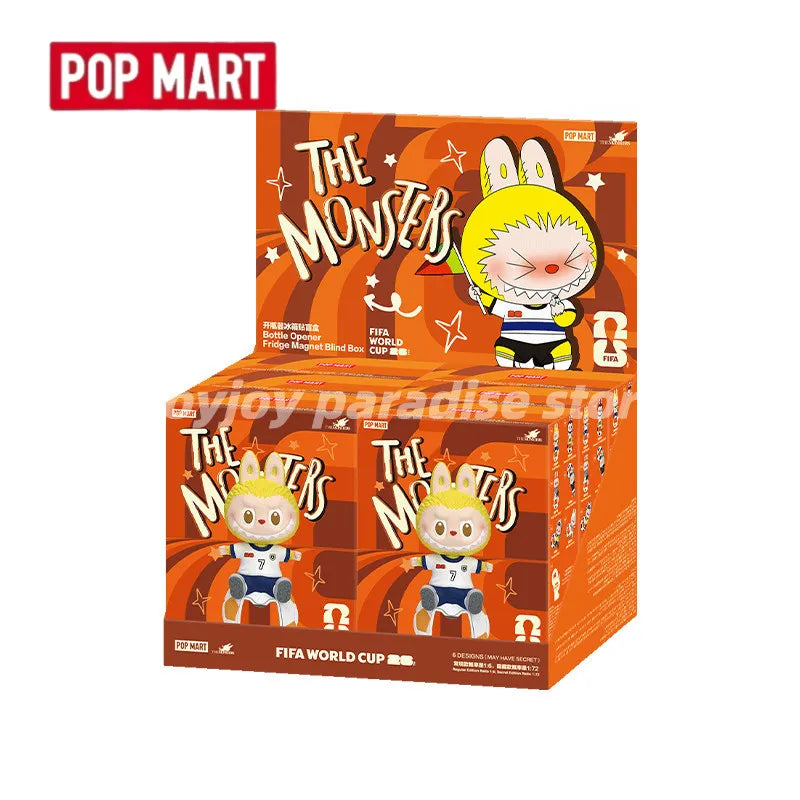 The Monsters x FIFA Labubu Bottle Opener Fridge Magnet Blind Box | Cute Home Decor Gift