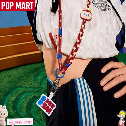 POPMART The Monsters × FIFA Series Long Lanyard Blind Box | Official Labubu Pendant 2026 World Cup Collectible Accessory & Fan Gift