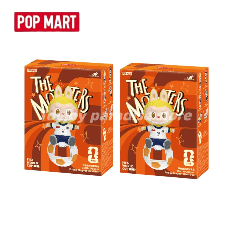 The Monsters x FIFA Labubu Bottle Opener Fridge Magnet Blind Box | Cute Home Decor Gift
